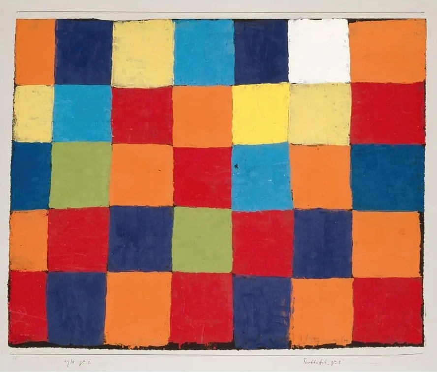Color chart Qu 1