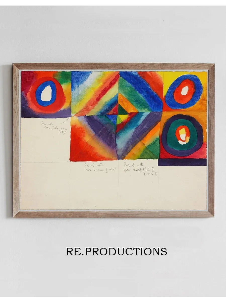 Color Studies with Information on Painting Technique