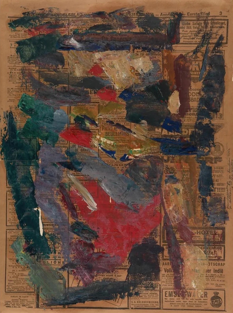 Colours Used in Self Portrait with Black Eye Patch