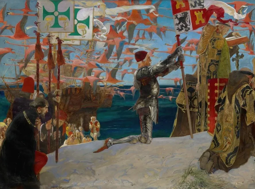 Columbus in the NewWorld