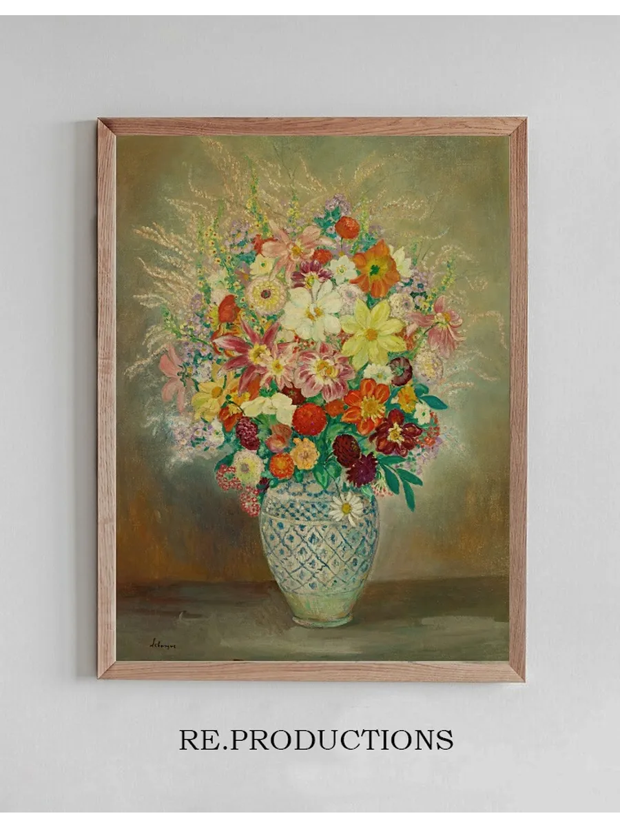 Composition Florale Aux Dahlias