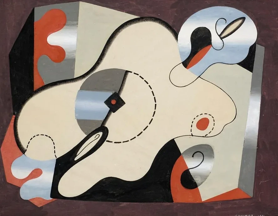 Composition Abstraite (femme Couch E)