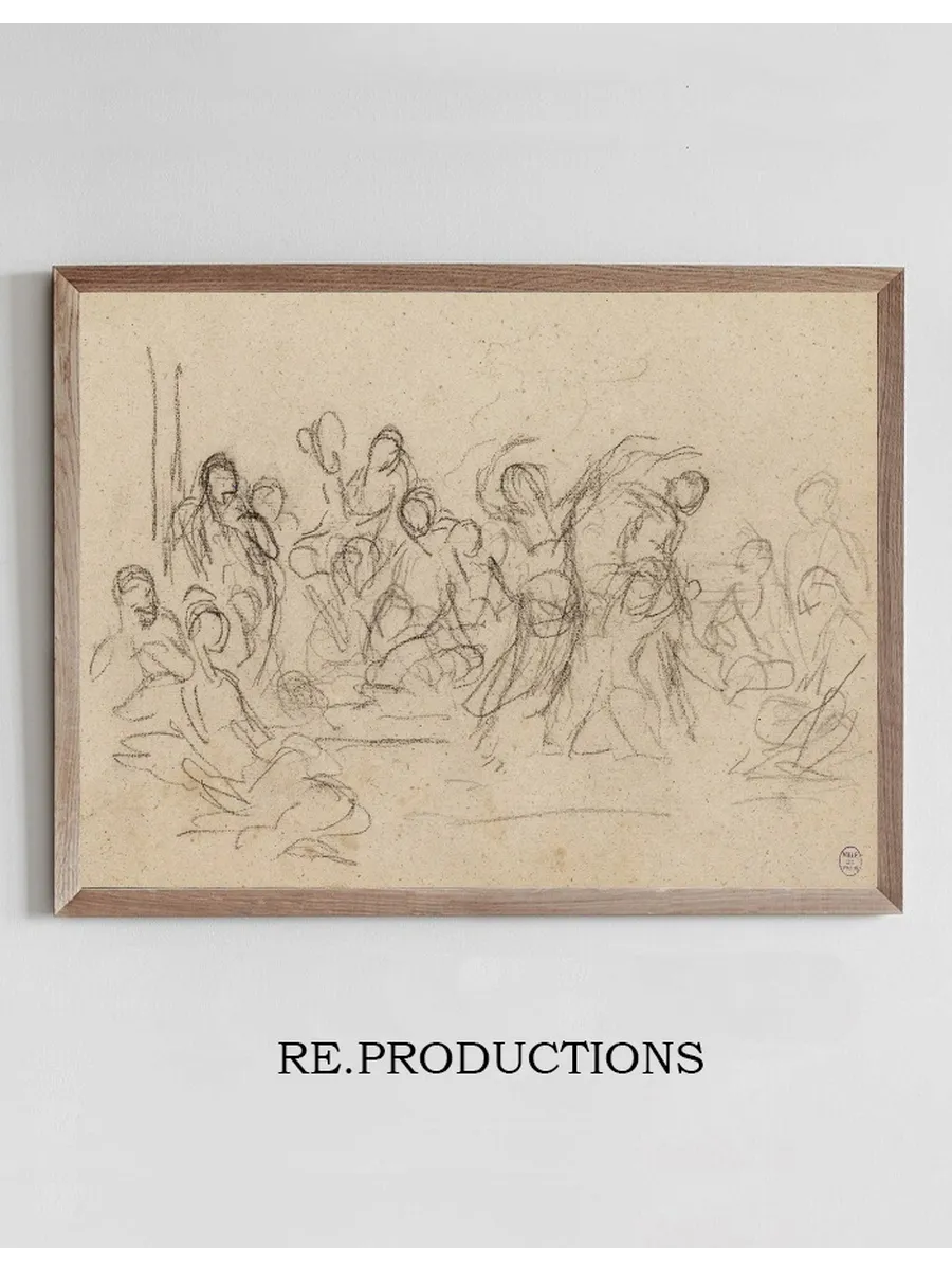 Composition Avec de Nombreux Personnages
