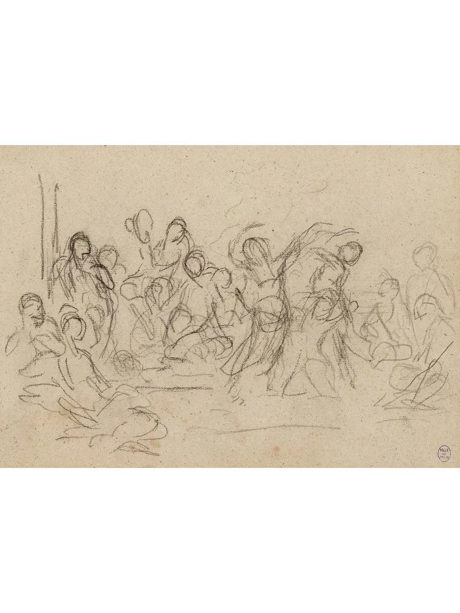 Composition Avec de Nombreux Personnages