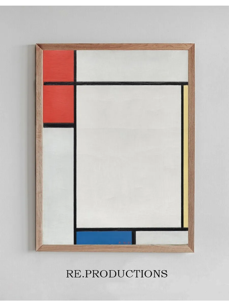 Composition with Red, Yellow, and Blue