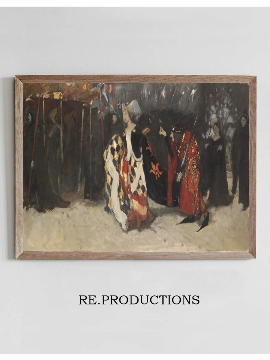 Compositional Study, for Richard, Duke of Gloucester, and the Ladyanne