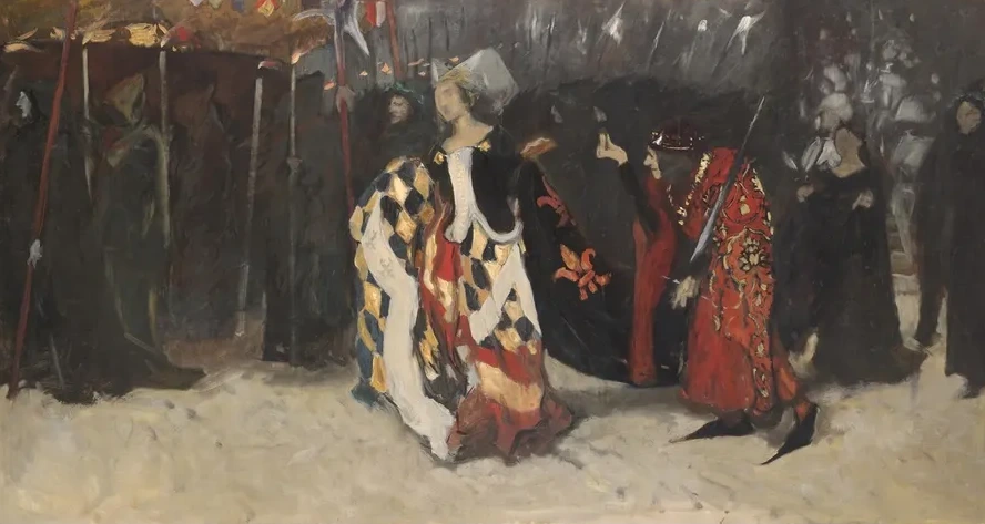 Compositional Study, for Richard, Duke of Gloucester, and the Ladyanne