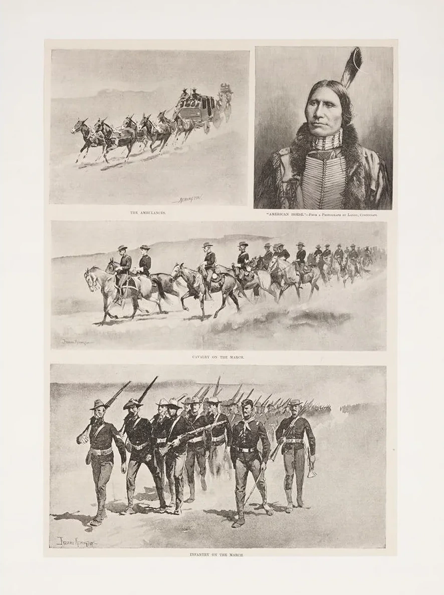 Concentrating Troops on the Northern Indian Agencies