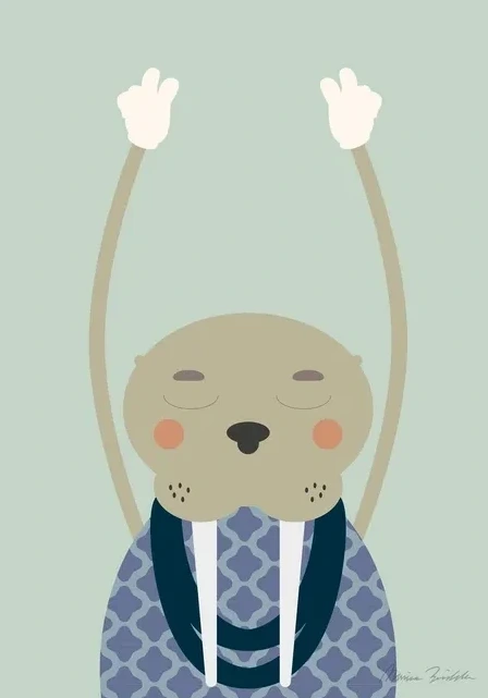 Concert in the Arctic Beige Walrus