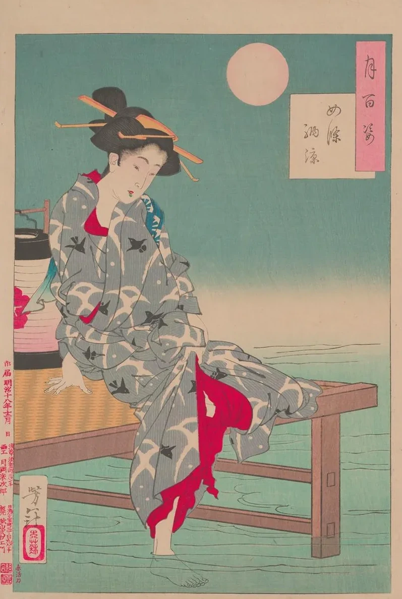 Cooling Off at Shijo (shijo Noryo)