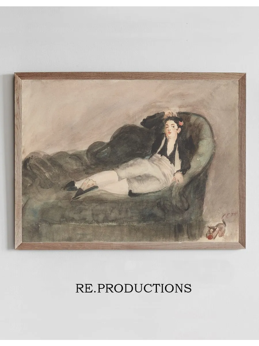 Copy of Reclining Young Woman in SpanishCostume