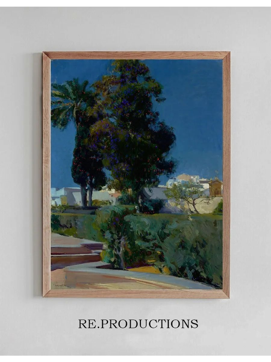 Corner of the Garden, Alcazar, Sevilla