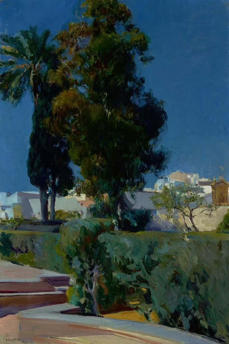 Corner of the Garden, Alcazar, Sevilla