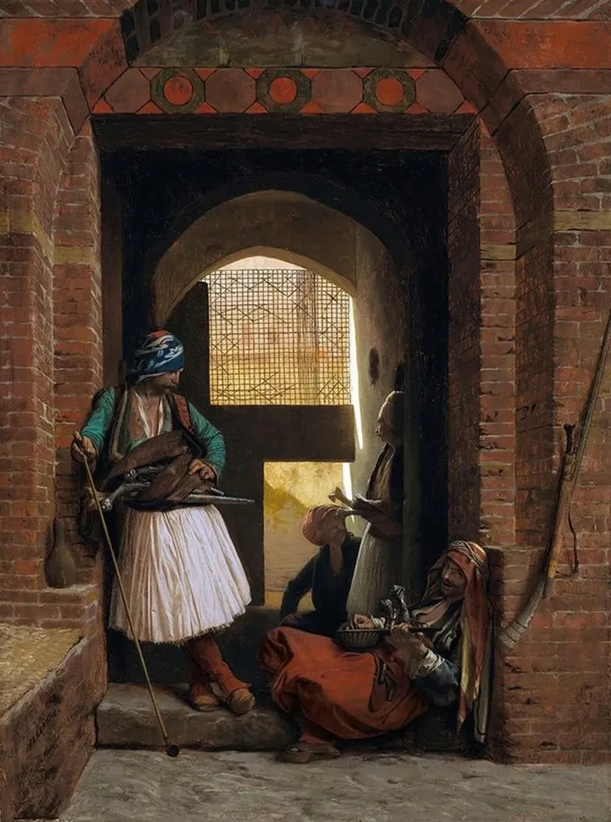 Corps de Garde D Arnautes Au Caire