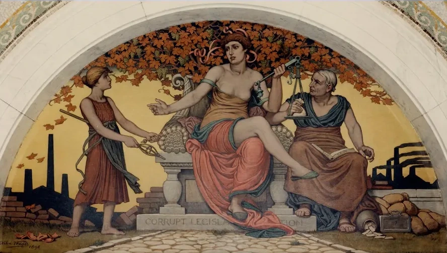 Corrupt Legislation Mural