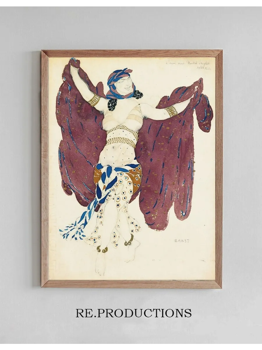 Costume Design For A Syrian Dancer InCleopatra