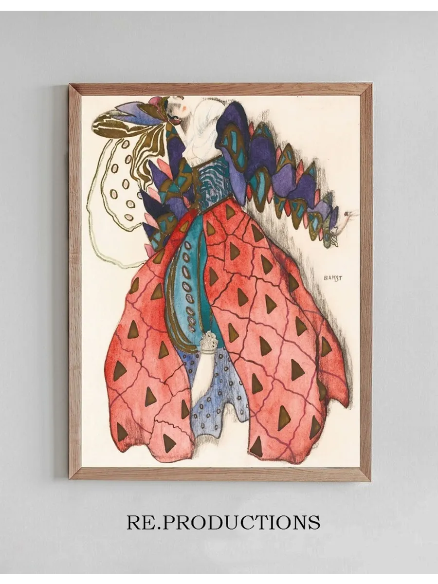 Costume Design For Potiphar's Wife In The Legend Of Joseph