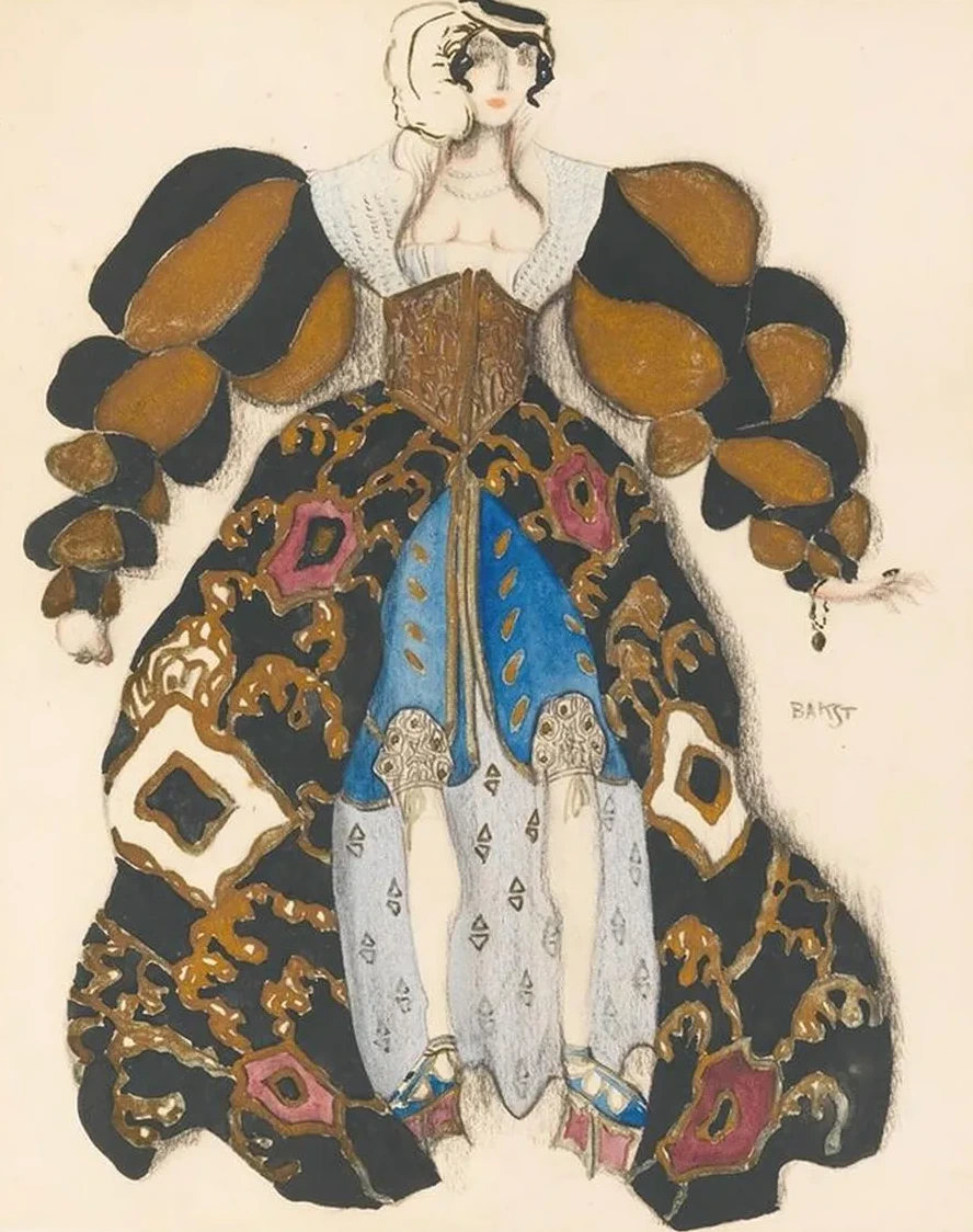 Costume Design For Potiphar's WifeIn The Legend Of Joseph