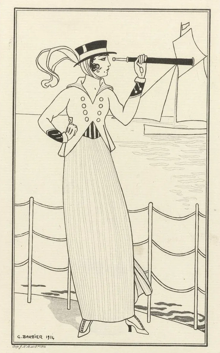 Costume de Yacht