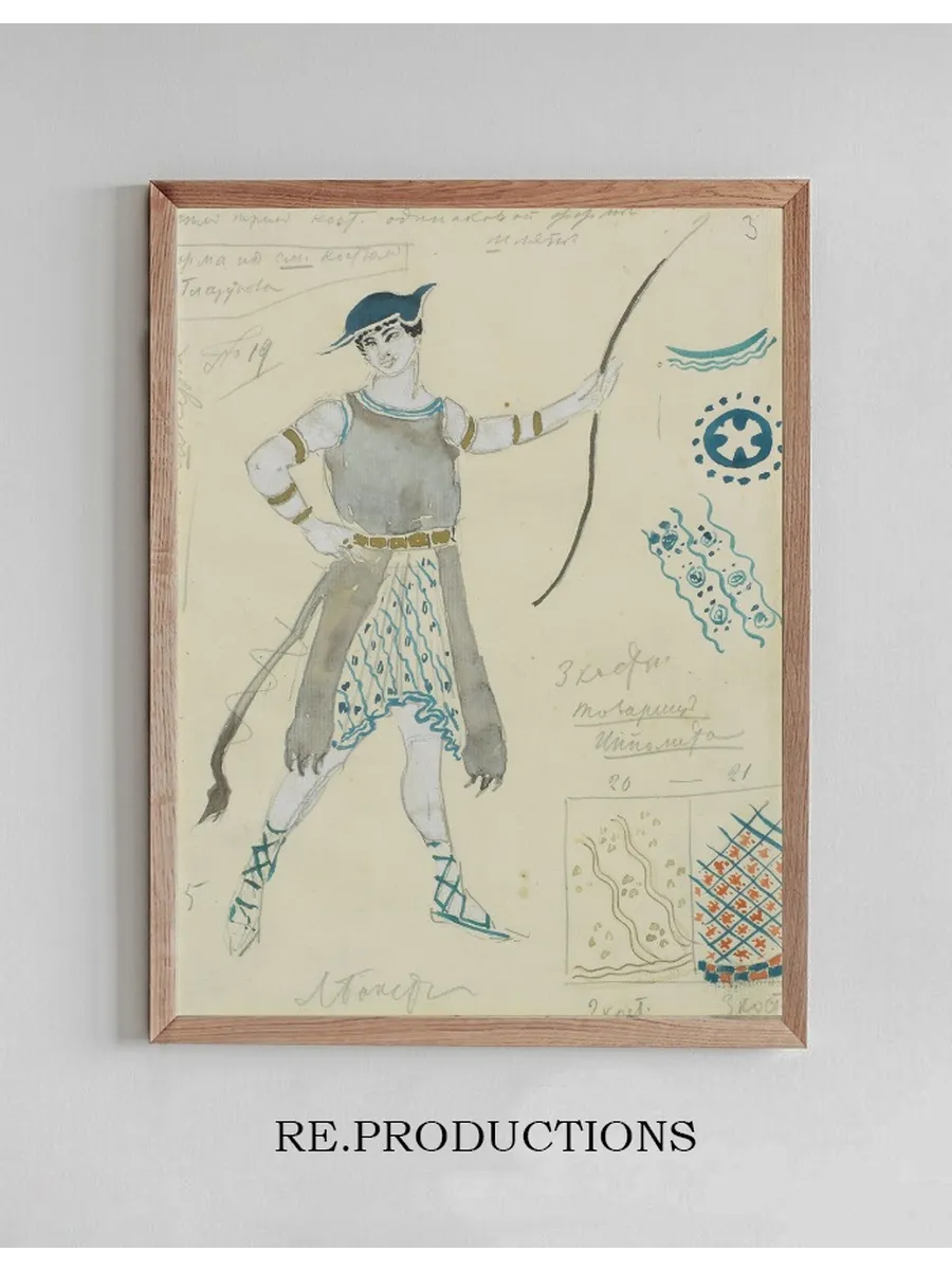 Costume Design for Hyppolite