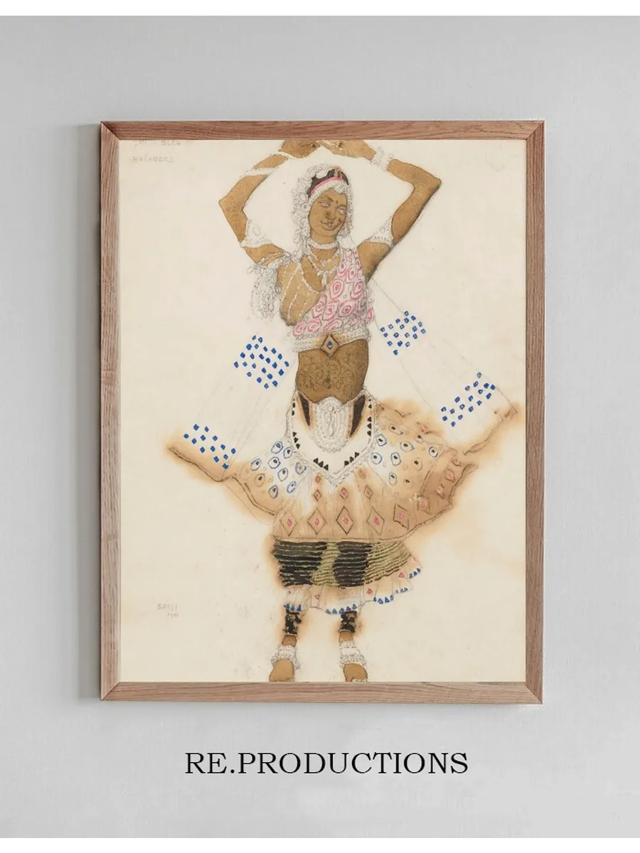 Costume design for Le Dieu Bleu Bayad re