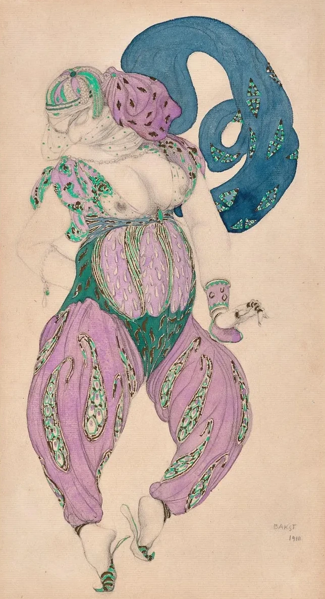 Costume Design for Scheherazade Alm E