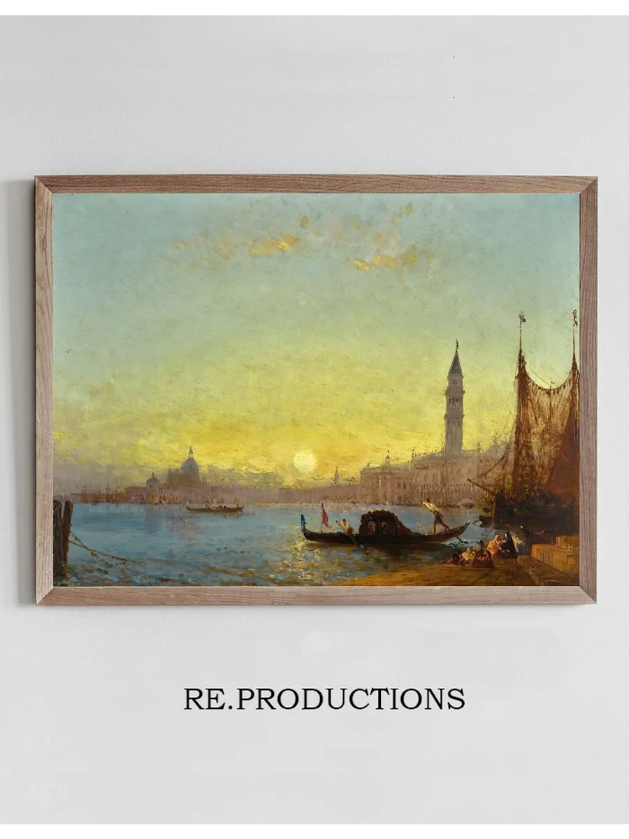 Coucher De Soleil Venise