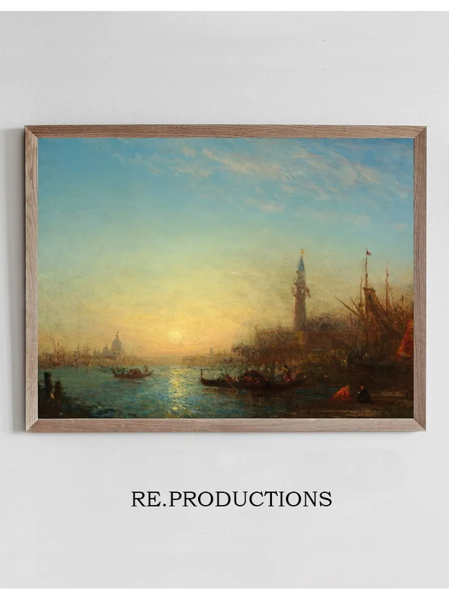 Coucher de Soleil, Quai Des Esclavons