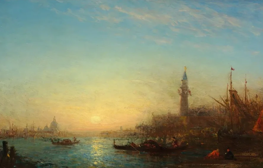 Coucher de Soleil, Quai Des Esclavons