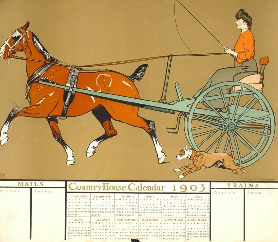 Country House Calendar 1905