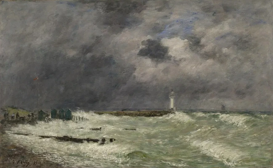 Coup de vent devant Frascati, Le Havre