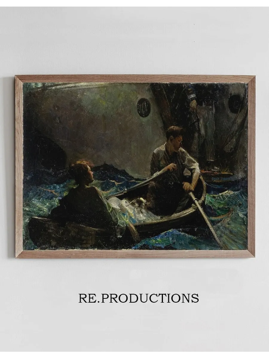 Couple in a Rowboat