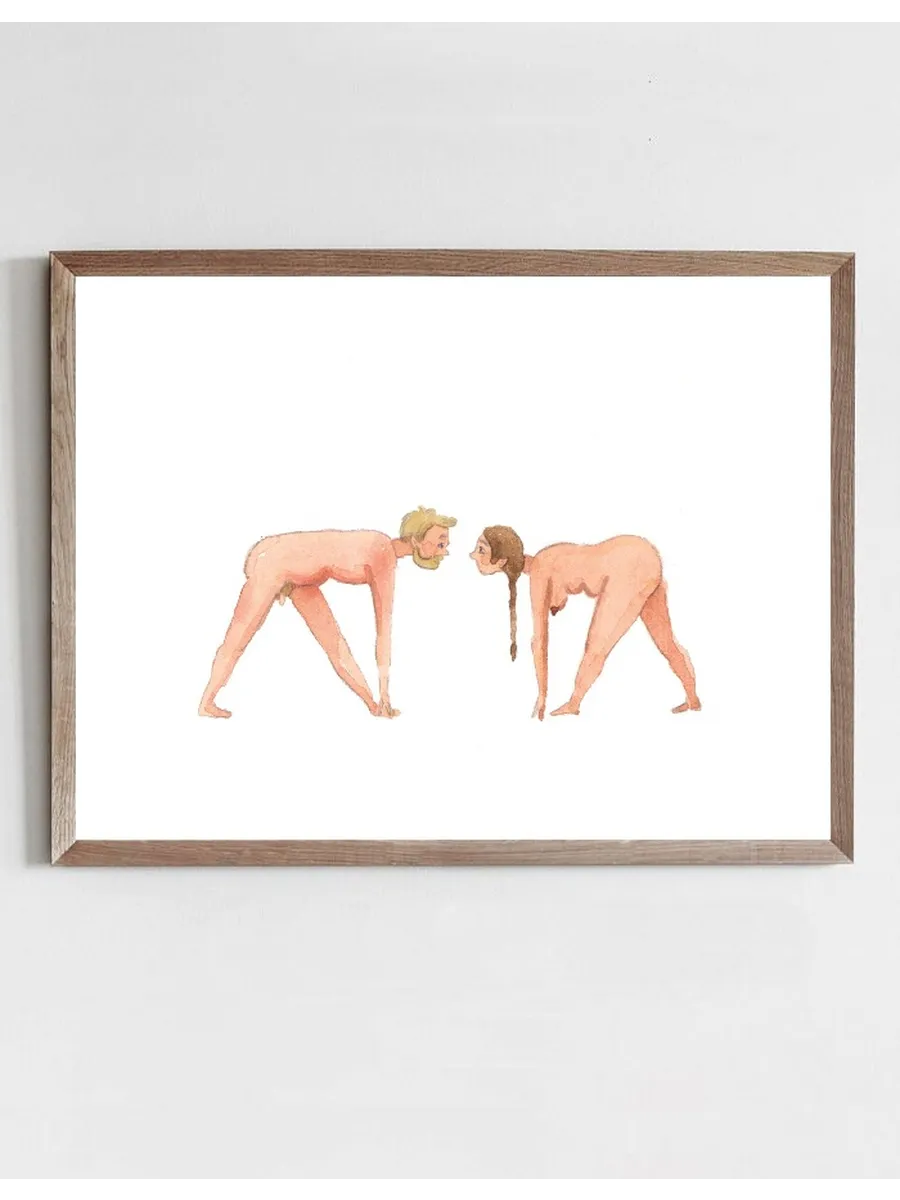 Couples Parsvottanasana