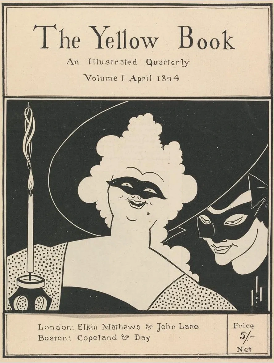 Cover of The Yellow Book an Illustrated Quarterly, Volume I, April 1894