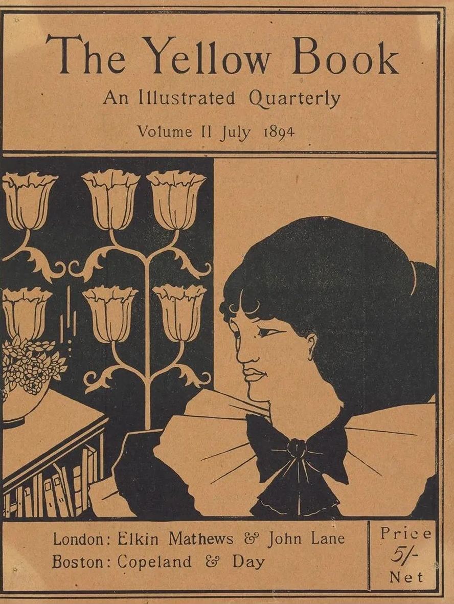 Cover of The Yellow Book an Illustrated Quarterly, Volume II, July 1894