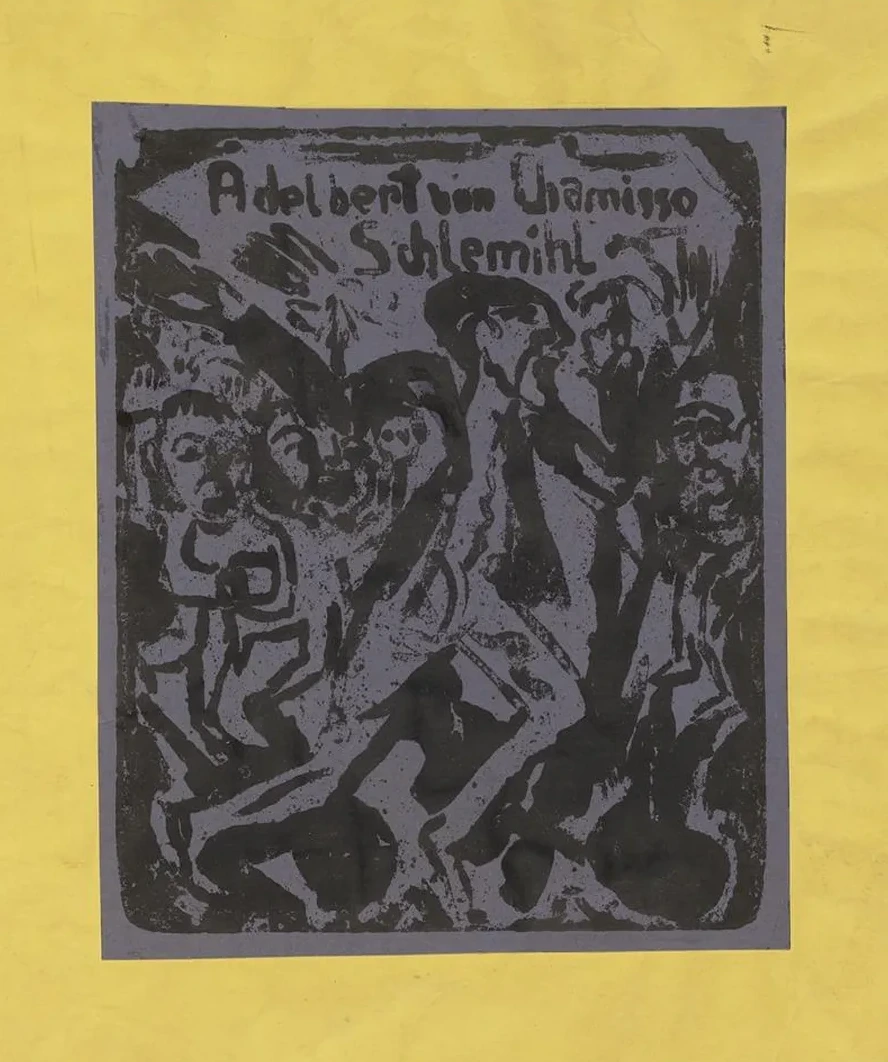Cover of the Woodcut Series Schlemihl