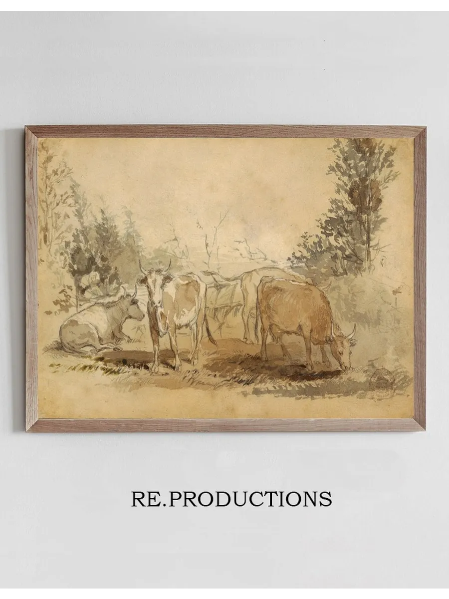 Cows in a Pasture