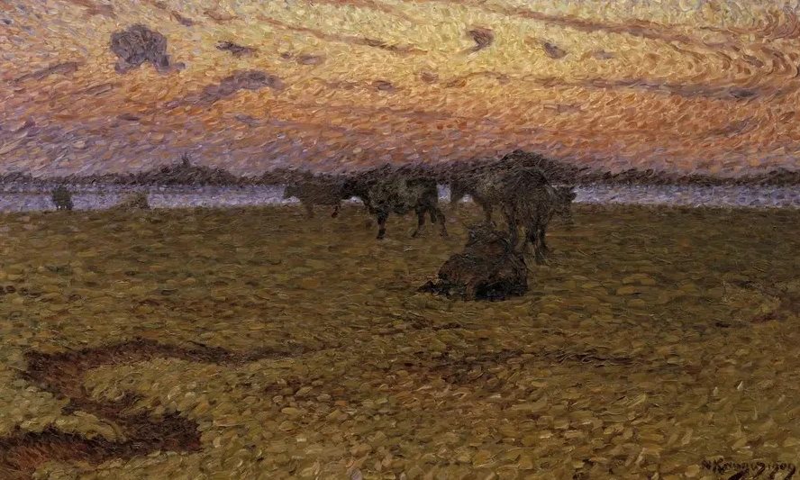 Cows on the Beach
