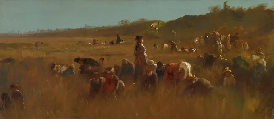 Cranberry Pickers, Nantucket