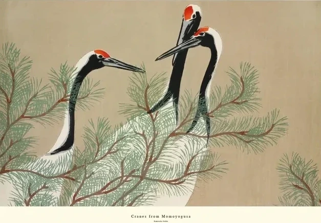 Cranes from Momoyogusa