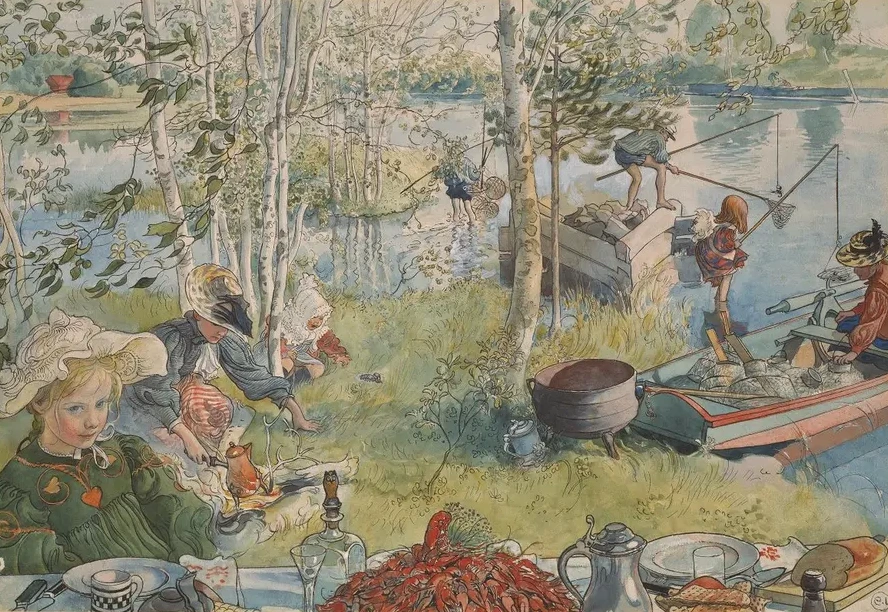 Crayfishing