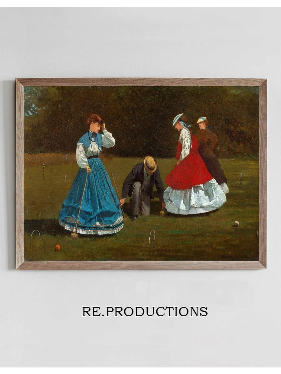 Croquet Scene