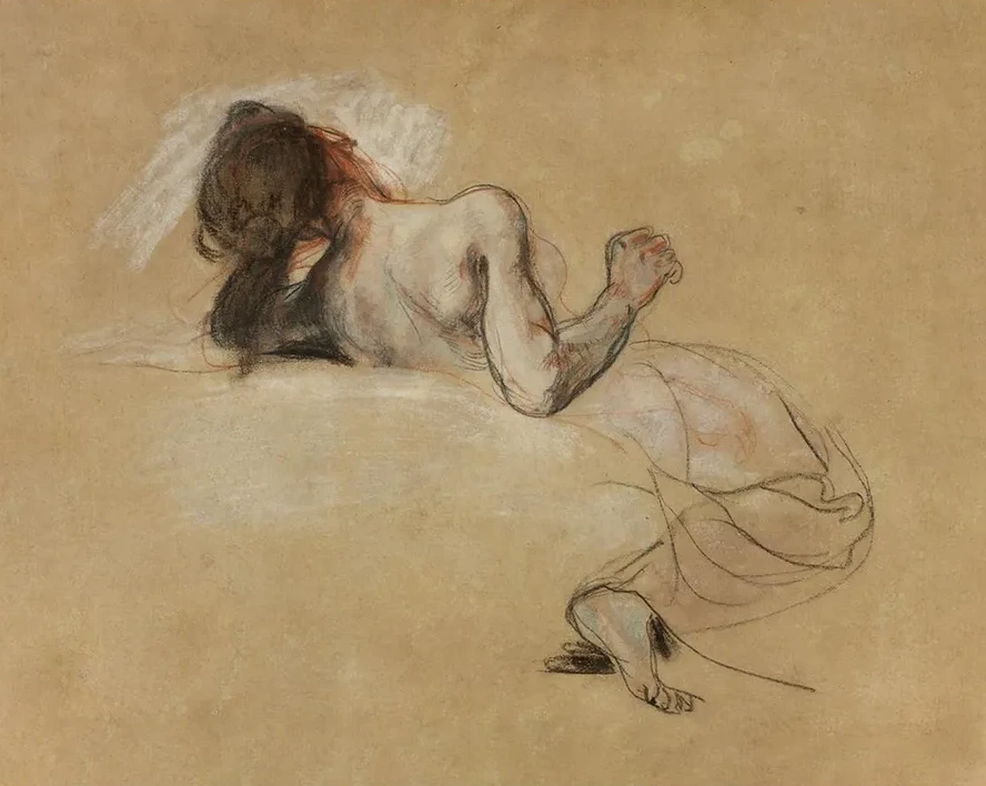 Crouching Woman