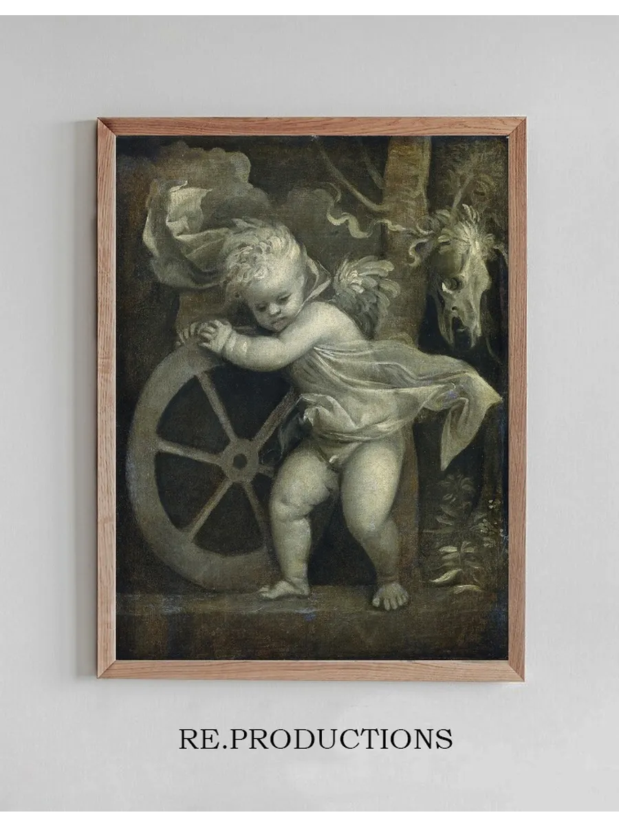 Cupid With The Wheel of Time