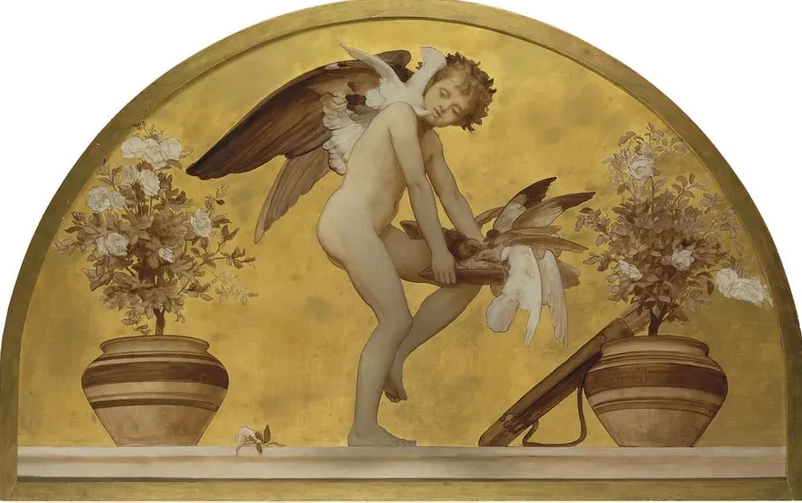 Cupid and Doves