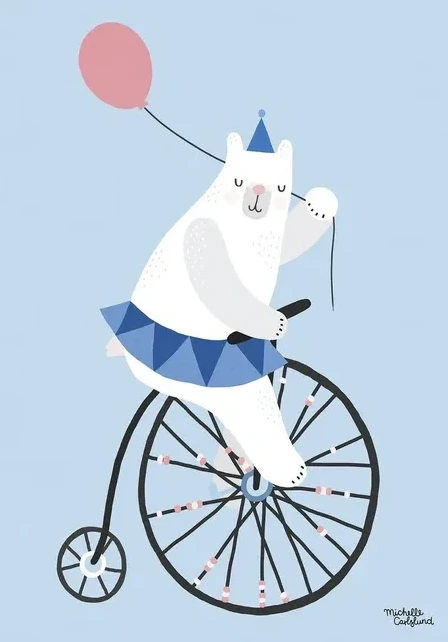 Cycling Bear