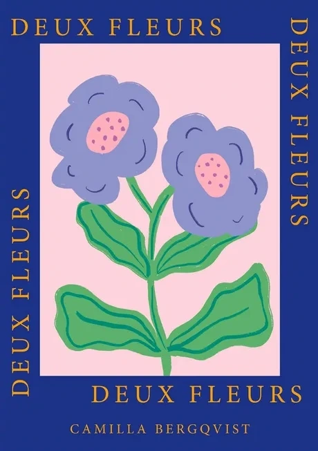 DEUX Fleurs BLUE