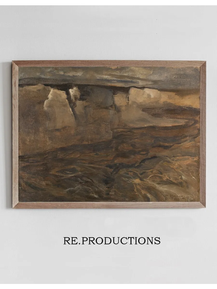 Dachauer Landschaft Mit Wei Em Felsen