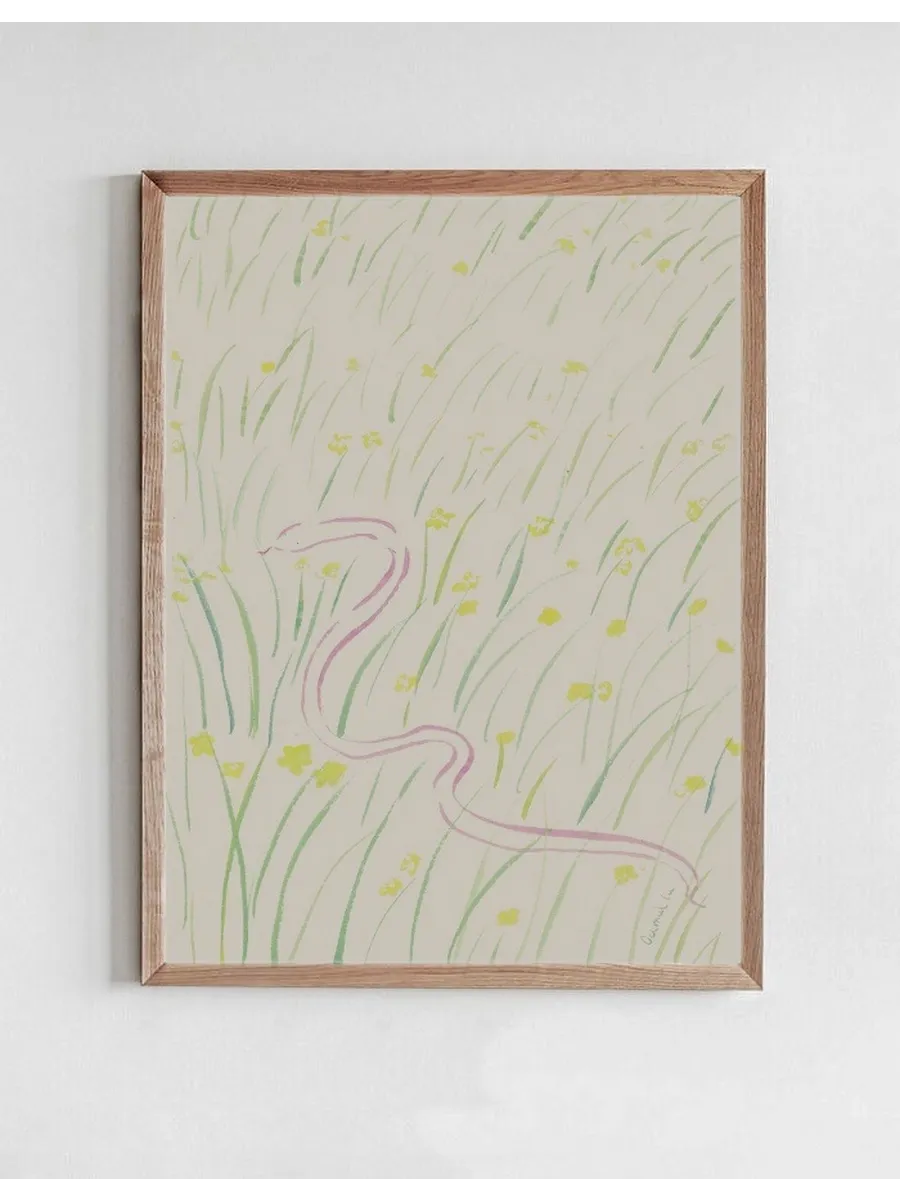 Daffodils and Snake