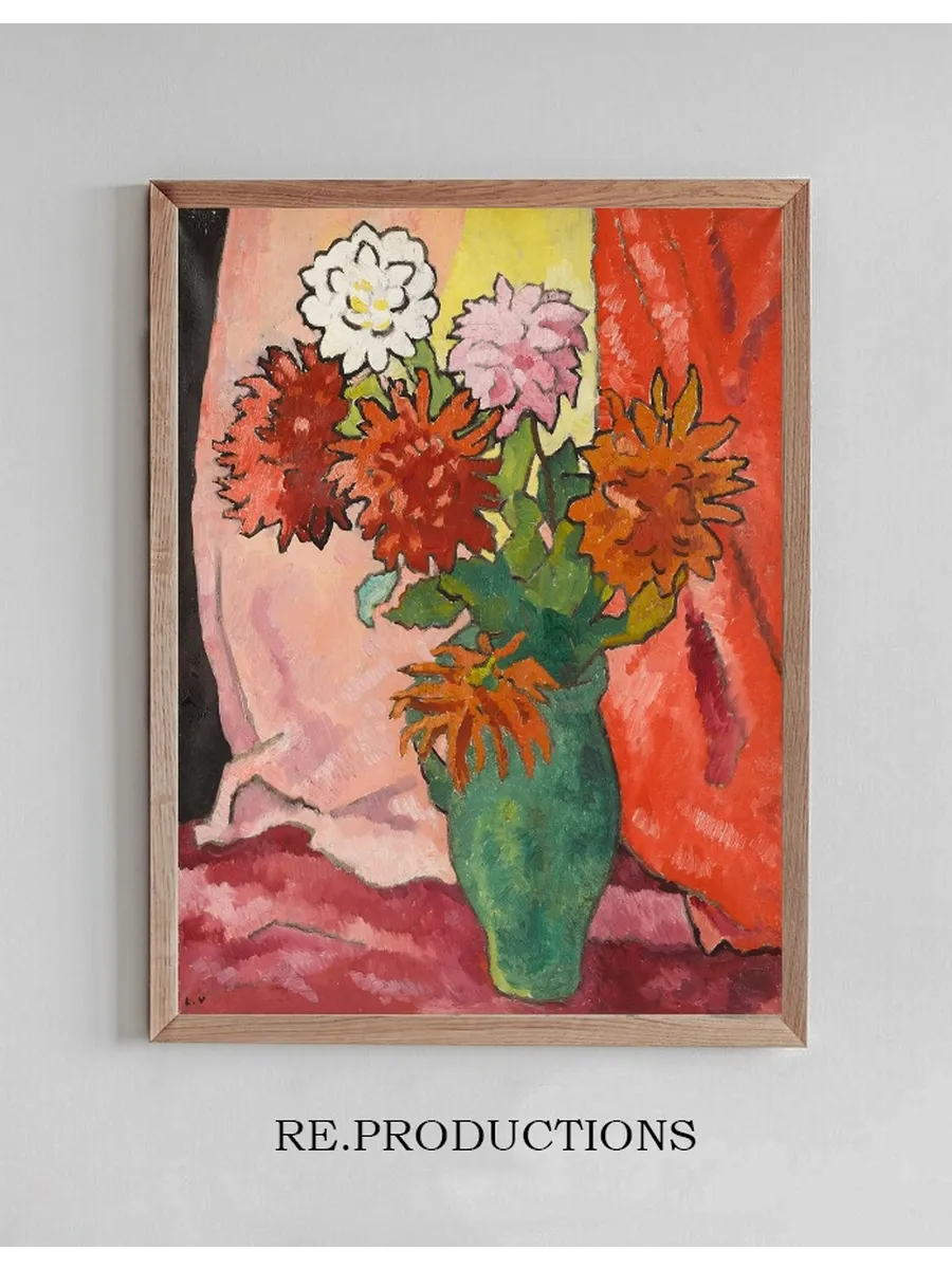 Dahlias, Cruche Verte